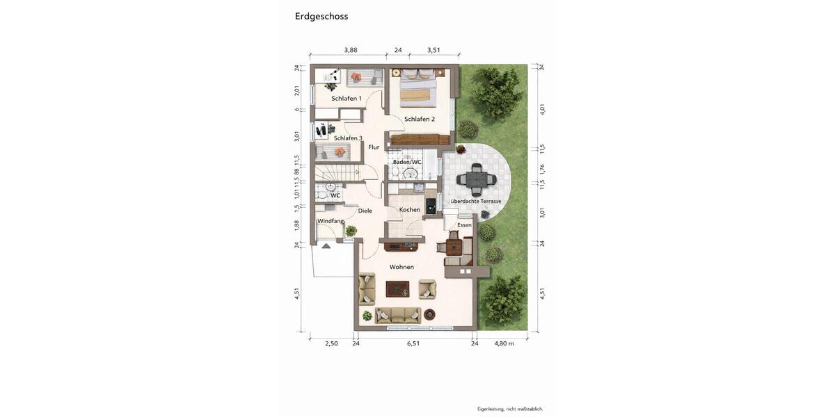 Einfamilienhaus Sankt Augustin - 4 Zimmer, 92 m&sup2;, 399.900&euro; | Angebot:26561274