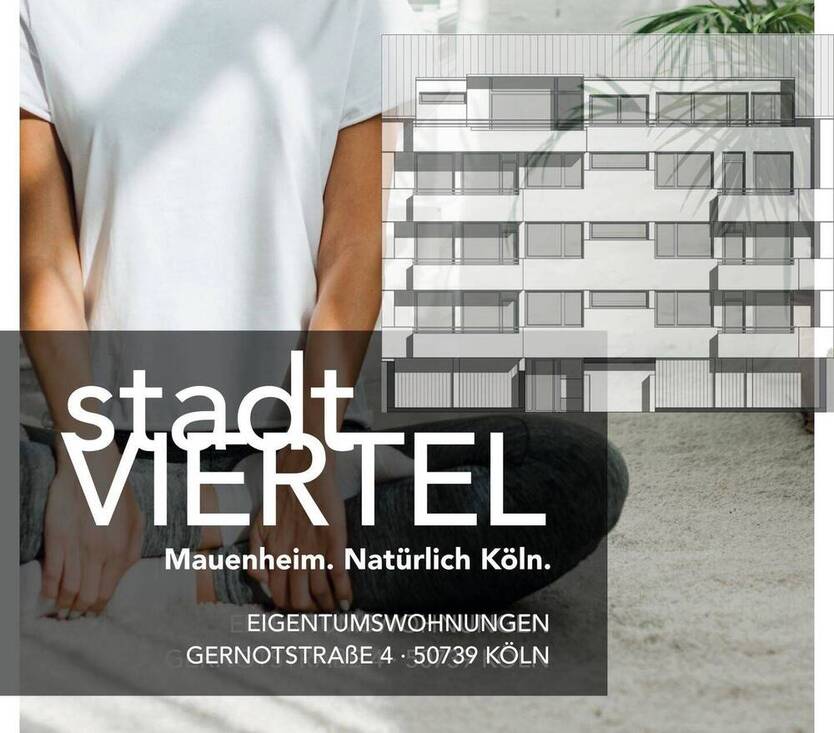 Charmante 3-Zimmer-Wohnung mit Sonnenloggia in Köln-Mauenheim! WE 6