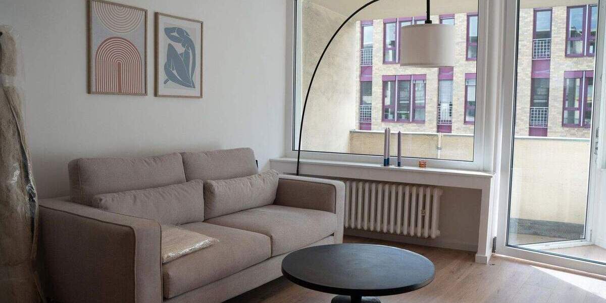 Etagenwohnung Köln Altstadt-Nord - 2 Zimmer, 59 m&sup2;, 1.300&euro; | Angebot:24831852