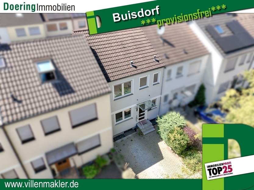 Sofort bezugsfrei: Top gepflegtes Reihenmittelhaus mit ca. 84 m² Wohnfläche + ausgebautem DG