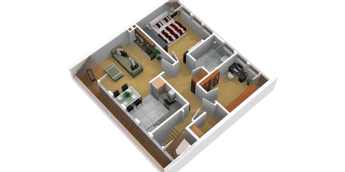 Etagenwohnung Bonn Dottendorf - 3 Zimmer, 62 m&sup2;, 895&euro; | Angebot:26427148