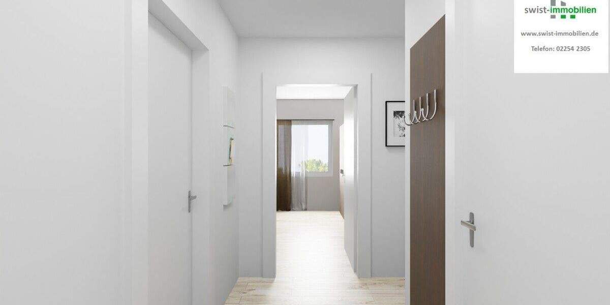 Etagenwohnung Swisttal Heimerzheim - 3 Zimmer, 67 m&sup2;, 197.000&euro; | Angebot:24698452