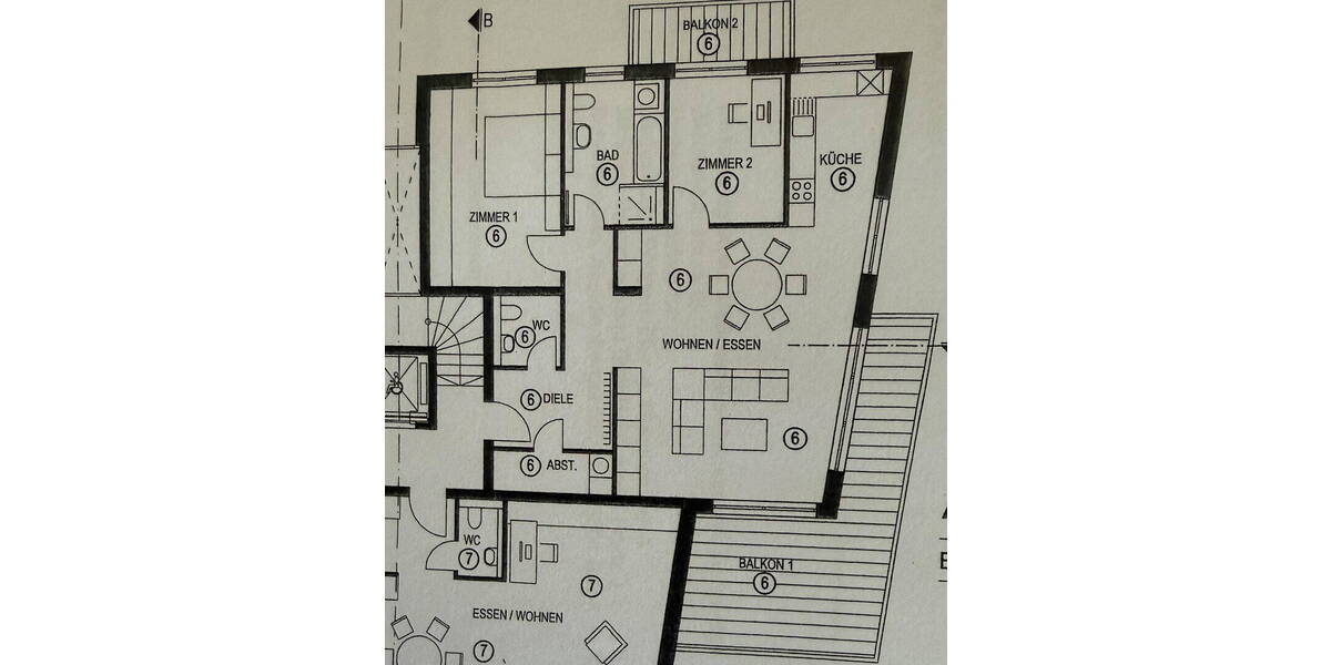 Etagenwohnung Bonn Röttgen - 3 Zimmer, 110 m&sup2;, 489.000&euro; | Angebot:26730987