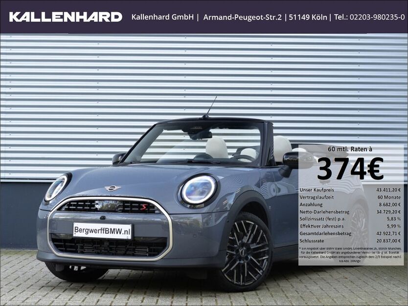 Mini Cooper S Cabrio 9.988 km 43.411 € Köln 51149
