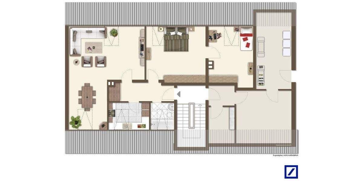 Etagenwohnung Hameln Nordstadt - 3 Zimmer, 77 m&sup2;, 89.000&euro; | Angebot:25744166