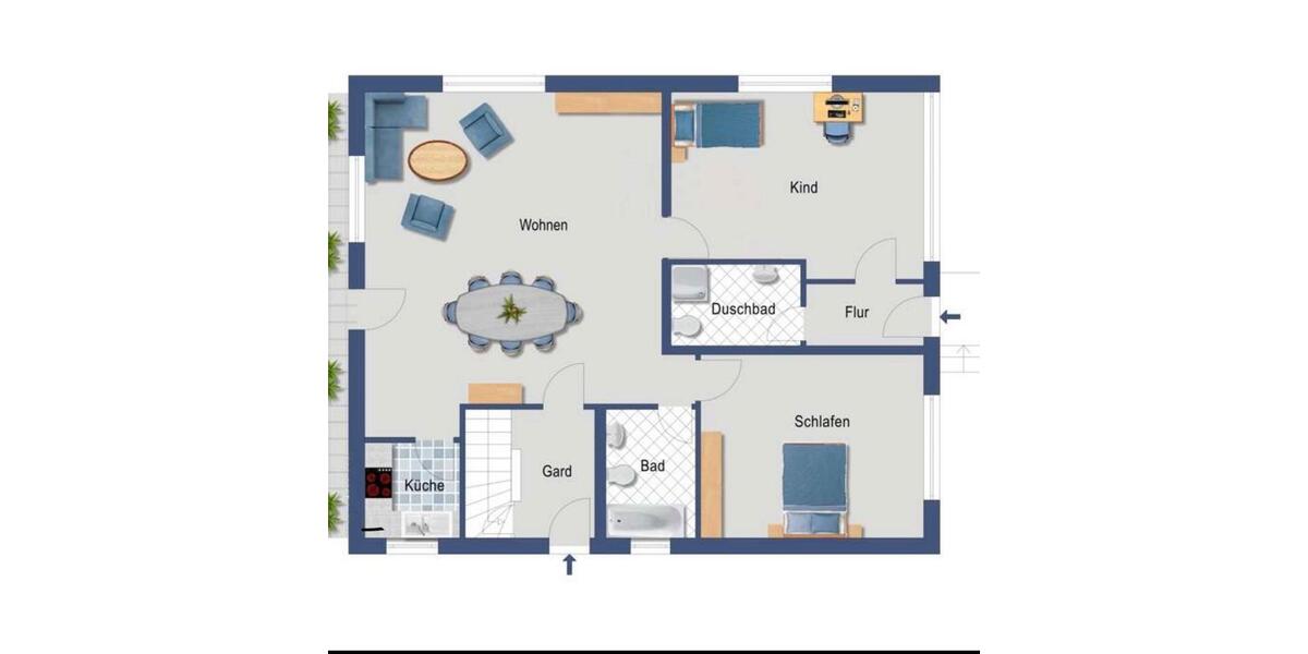 Bungalow Much - 5 Zimmer, 180 m&sup2;, 1.600&euro; | Angebot:25612075