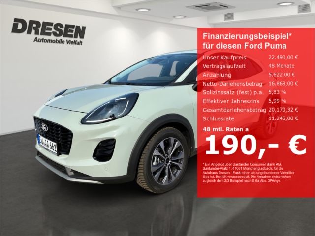 Ford Puma 5.500 km 21.990 &euro; Euskirchen 53881