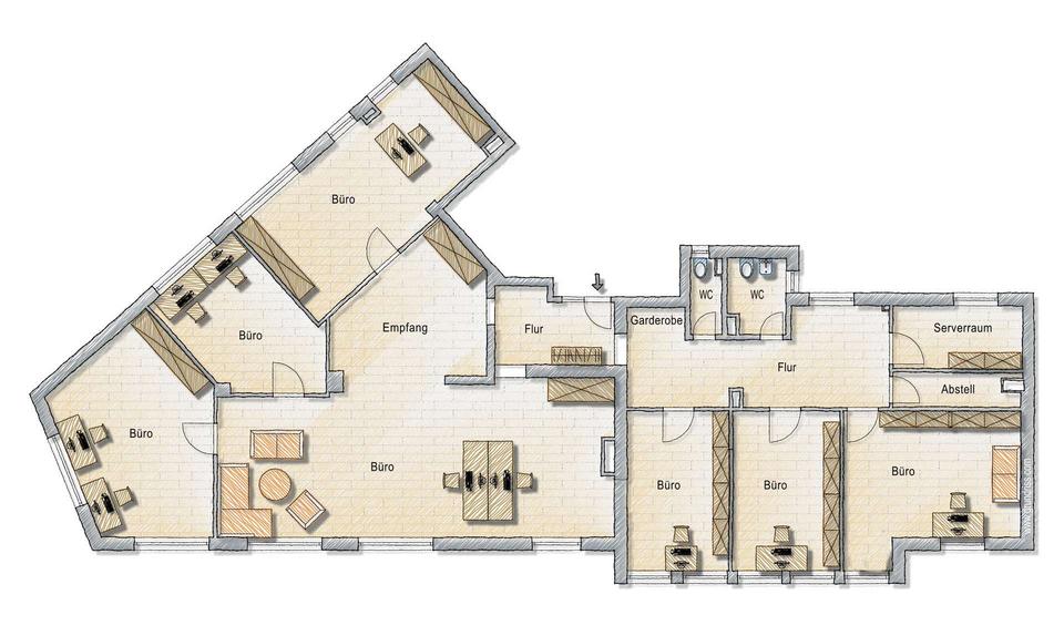 Gewerbeobjekt Köln Innenstadt - 17&euro; | Angebot:23737664