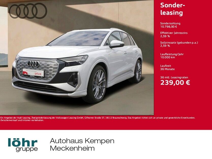 Audi Q4 e-tron 7.800 km 53.990 € Meckenheim / Bonn 53340