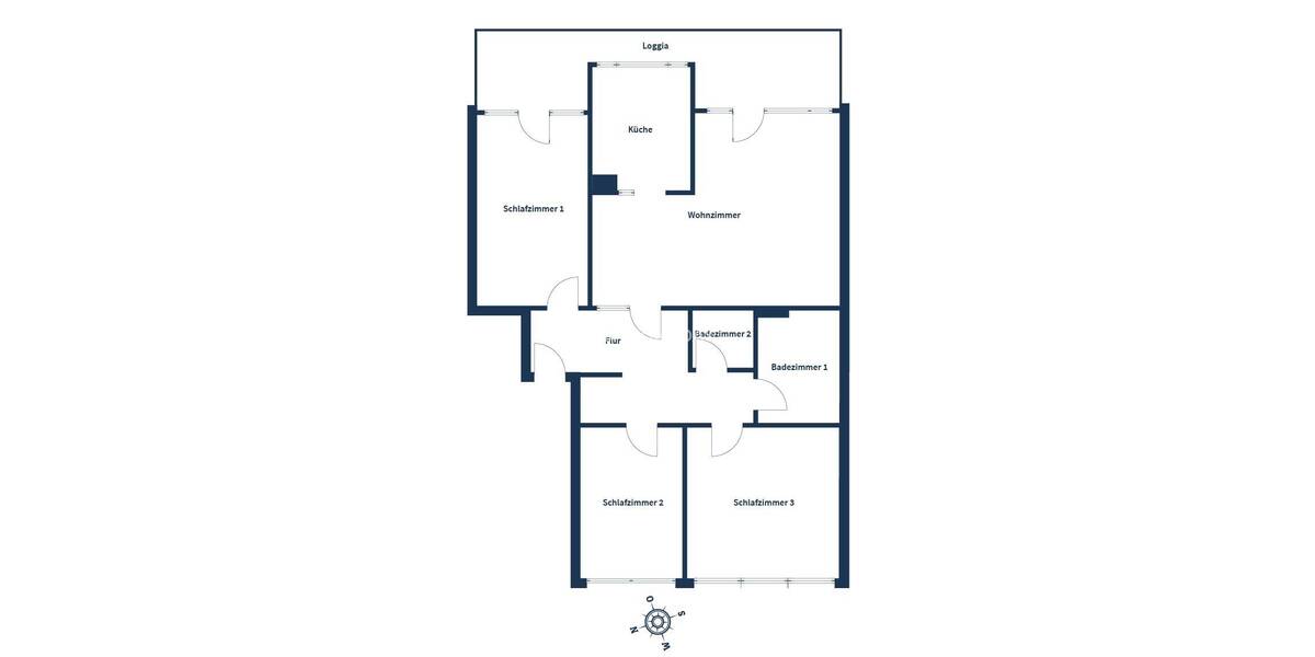 Etagenwohnung Bonn Schweinheim - 4 Zimmer, 97 m&sup2;, 324.000&euro; | Angebot:26140795