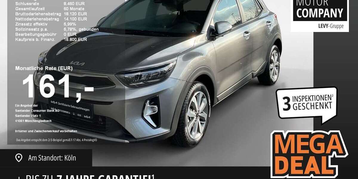 Kia Stonic 11.098 km 18.800 &euro; Köln 50968