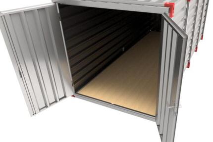 Rabattaktion zur Deutschland-Einführung Werkzeugbox 5 m 2S RED Bauwagen Gartenbox Gerätehaus Box zimmer