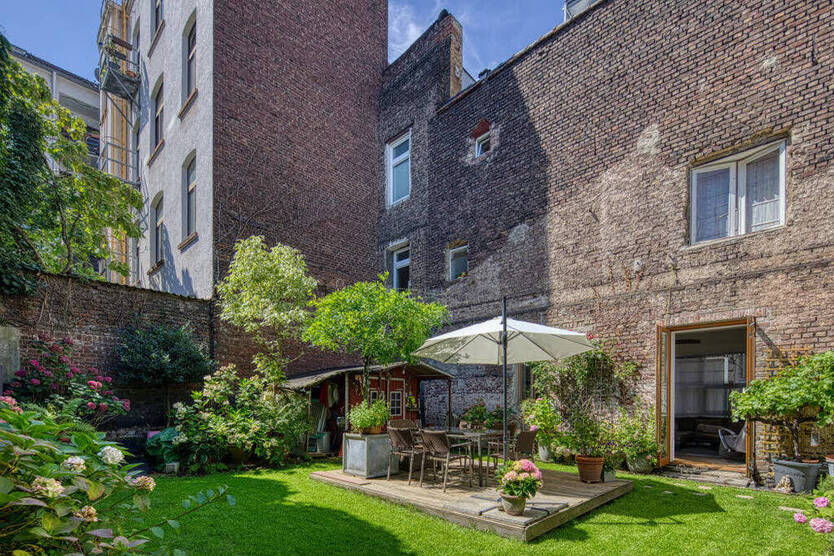 Historisches Kutscherhaus von 1898 im Belgischen Viertel