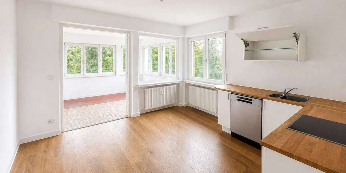 Etagenwohnung Bonn Bad Godesberg - 2 Zimmer, 48 m&sup2;, 650&euro; | Angebot:26488229