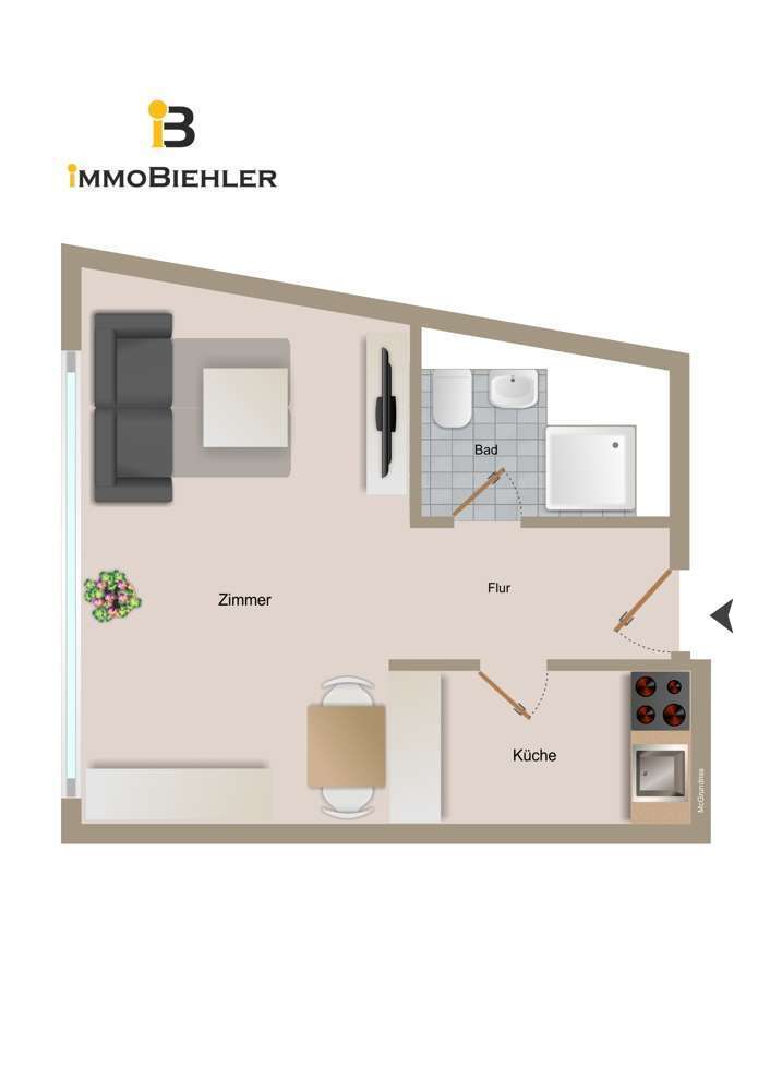 Wohnung zum Kaufen in Köln 162.000 € 26 m²