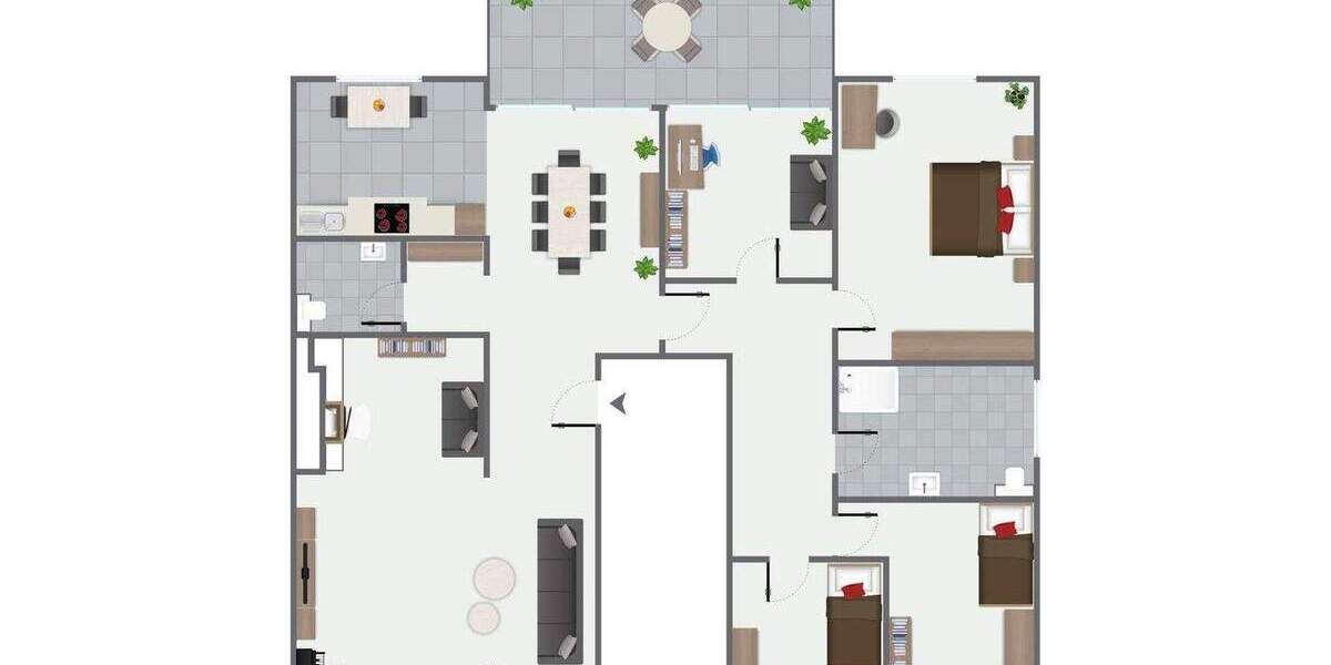 Etagenwohnung Köln Merheim - 5 Zimmer, 146 m&sup2;, 535.000&euro; | Angebot:24424409