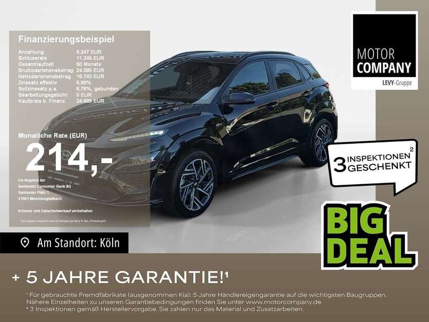Hyundai KONA 34.600 km 24.989 € Köln 50968