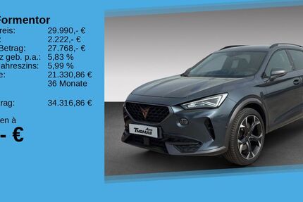 Cupra Formentor 29.520 km 29.990 &euro; Bonn 53227