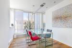 Penthouse-Masionette - Büro mit Domblick