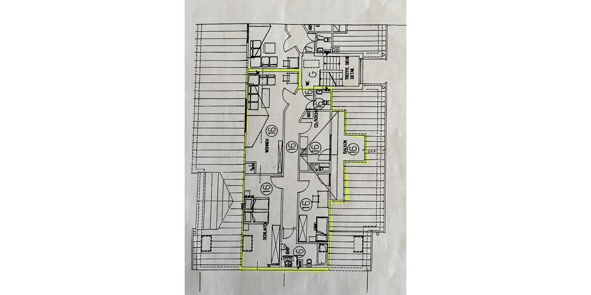 Dachgeschoßwohnung Troisdorf Bergheim - 3 Zimmer, 79 m&sup2;, 900&euro; | Angebot:25825836