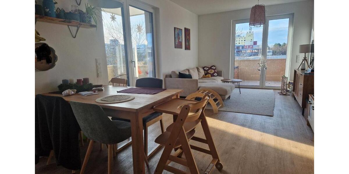 Helle 3-Zimmer-Neubauwohnung mit 2 Balkonen – Bezug ab Mitte Febr 3 zimmer