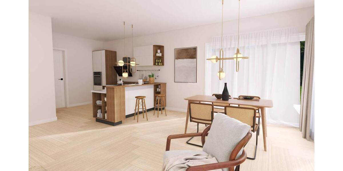 Exklusives Wohnen im 1. Obergeschoss: Moderne Neubauwohnung in Köln RathHeumar 2 zimmer