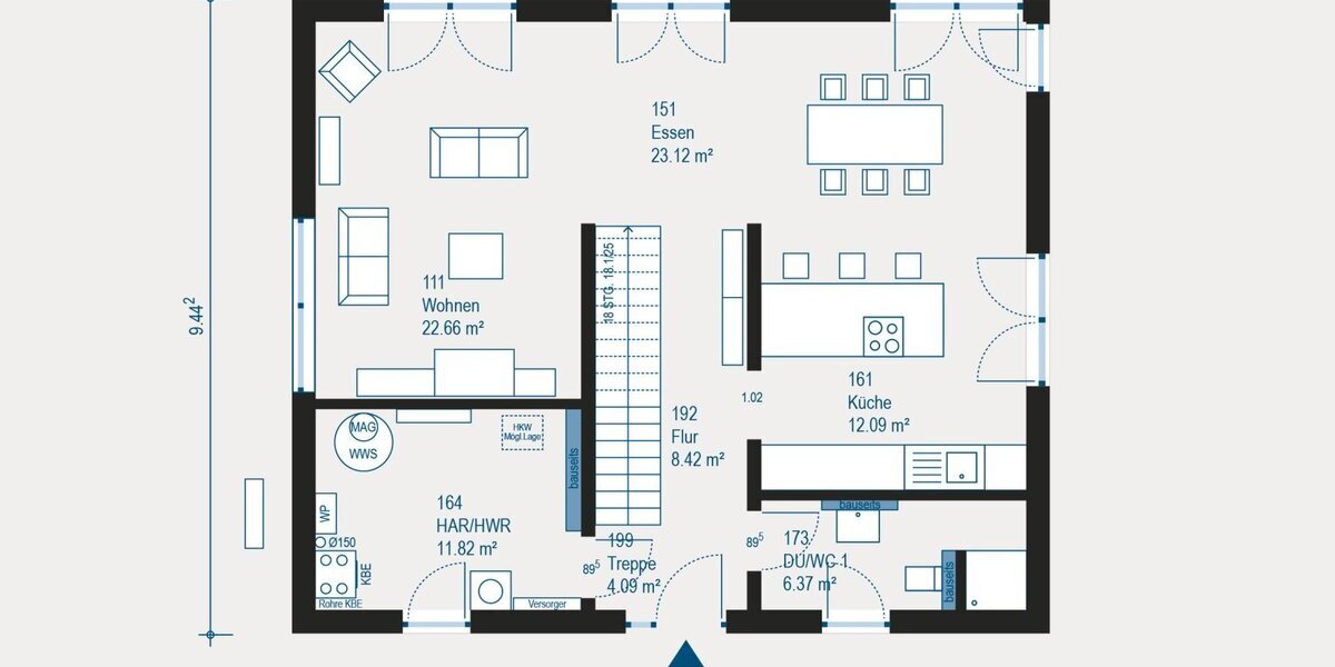 Elegante Stadtvilla in Swisttal - Individuell geplant, meisterhaft gebaut - Villa Swisttal | Angebot:27302099