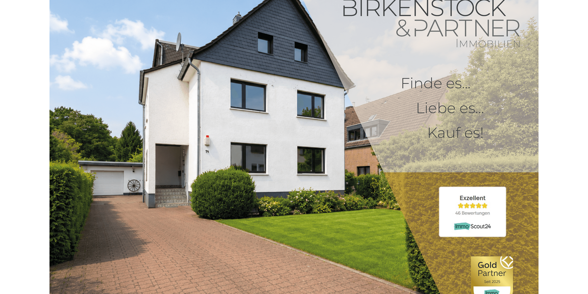 Einfamilienhaus Bergisch Gladbach Alt-Frankenforst - 6 Zimmer, 185 m&sup2;, 990.000&euro; | Angebot:27704067