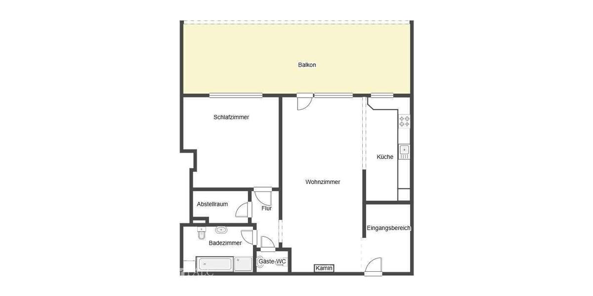 Etagenwohnung Lohmar - 2 Zimmer, 89 m&sup2;, 259.000&euro; | Angebot:24298404