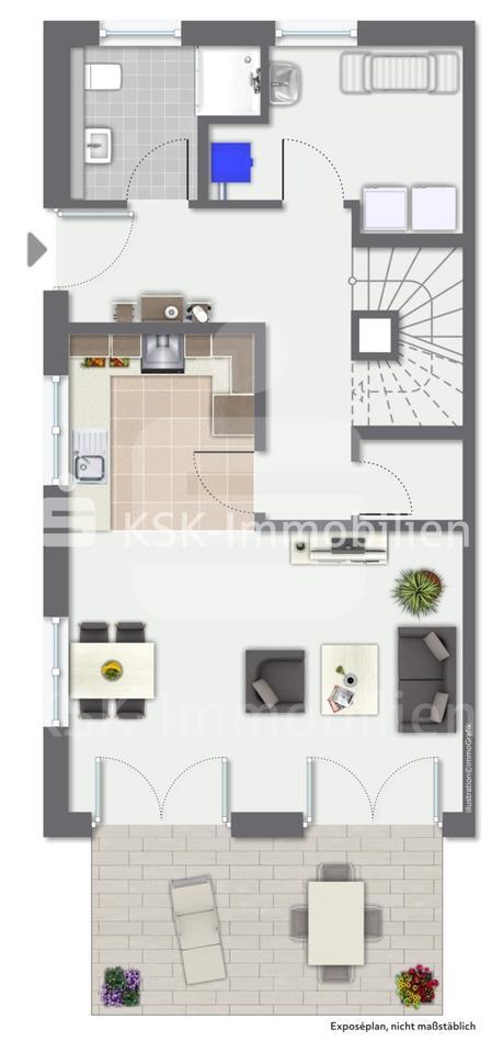 Modern wohnen – stressfrei mieten in zentraler Lage von Rösrath-Stümpen! zimmer