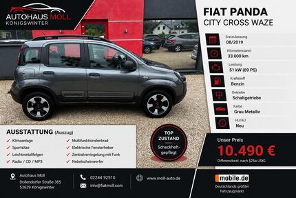 Fiat Panda 33.000 km 10.490 &euro; Königswinter-Thomasberg 53639
