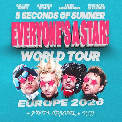 5 Seconds of Summer - EVERYONE'S A STAR! World Tour 06.11.2026 Kings Park