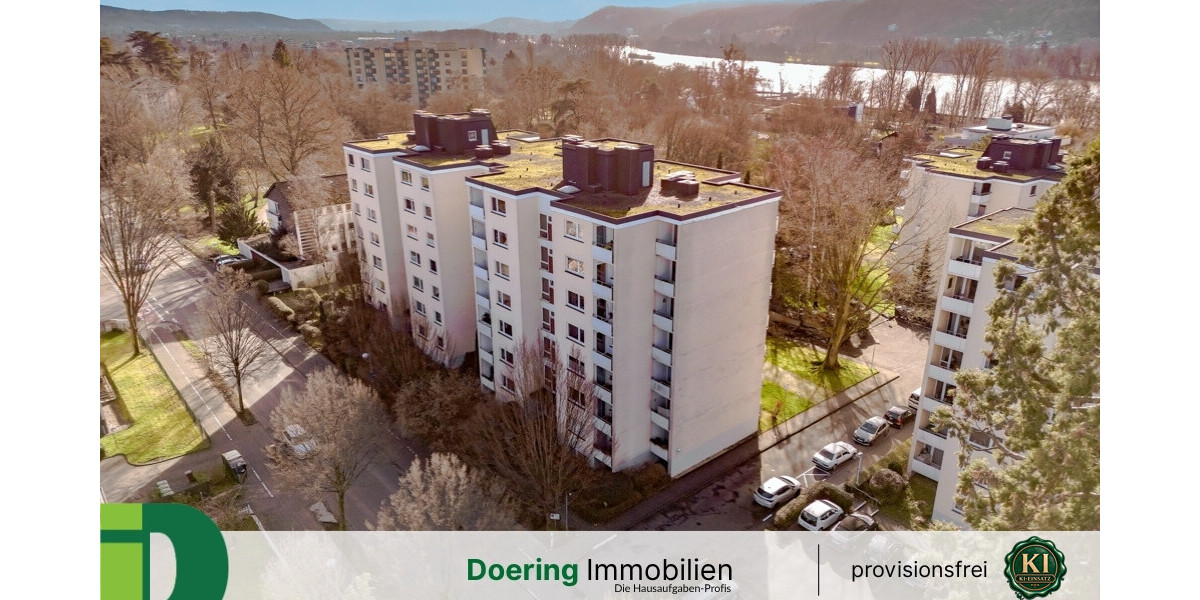 Wohnen mit Blick auf das Siebengebirge – großzügige Wohnung mit drei Balkonen *provisionsfrei* - Etagenwohnung Bad Honnef | Angebot:25427026