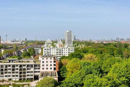 4-Zimmer-Wohnung in gepflegtem Hochhaus mit zwei Balkonen samt Blick auf den Dom!