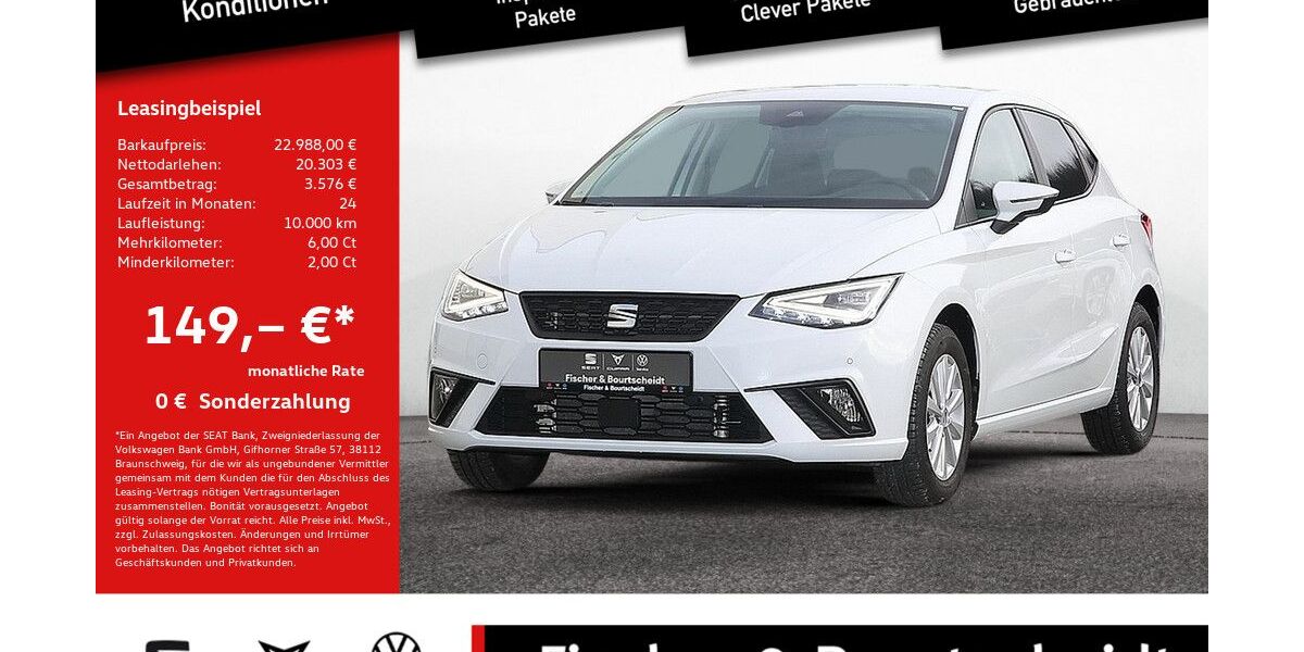 Seat Ibiza 20.340 km 22.988 &euro; Lohmar 53797