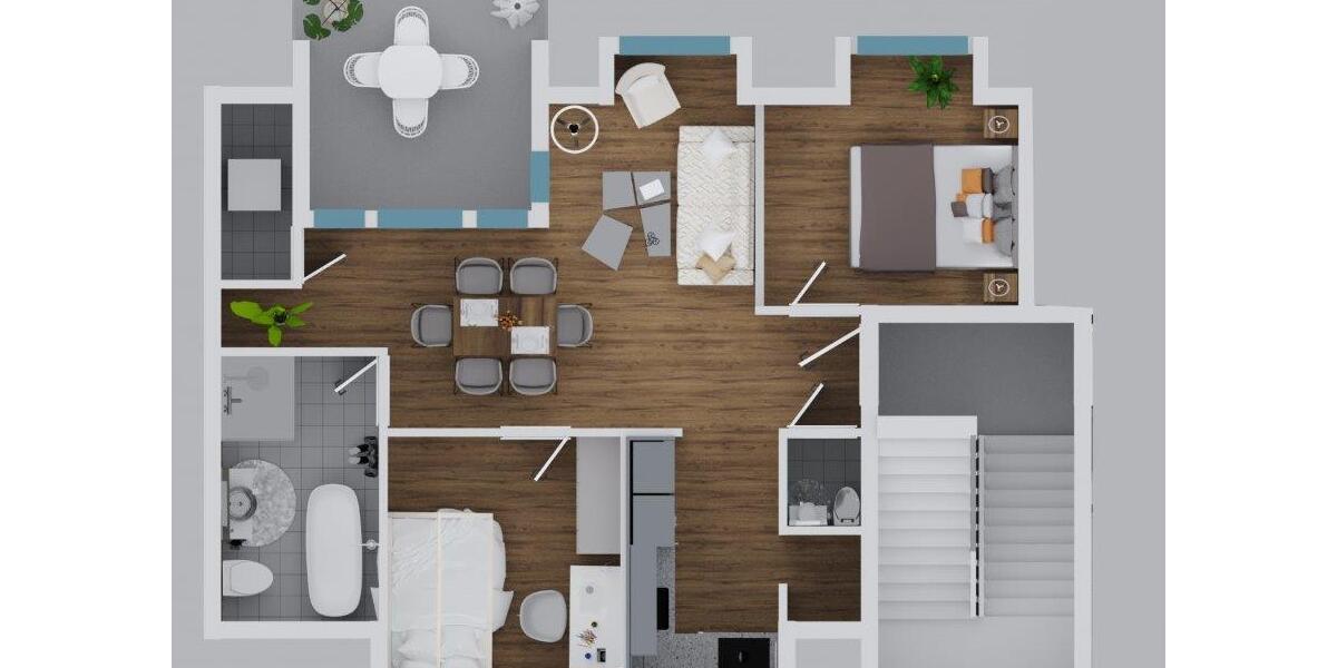 Neue Dachgeschosswohnung mit Flair im Energiesparhaus mit moderner Heiztechnik in Bonn - Dachgeschoßwohnung Bonn Dransdorf | Angebot:26817926