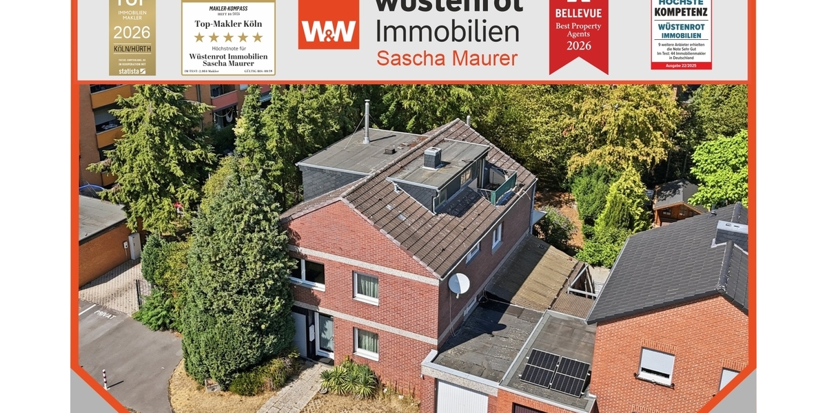 Mit 3D: Viel Platz für Ihre Wohnideen – Großzügiges Zweifamilienhaus für Generationen oder Freunde. - Zweifamilienhaus Frechen | Angebot:27248598