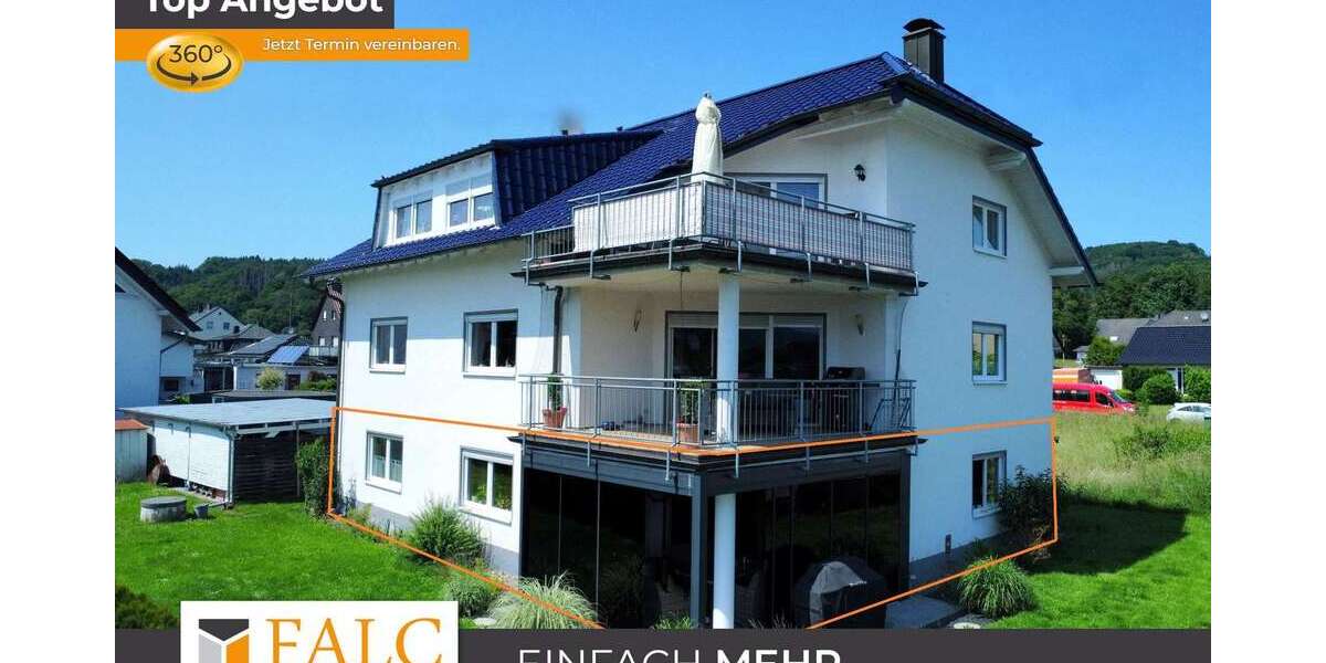 Etagenwohnung Eitorf - 4 Zimmer, 132 m&sup2;, 339.000&euro; | Angebot:24002655
