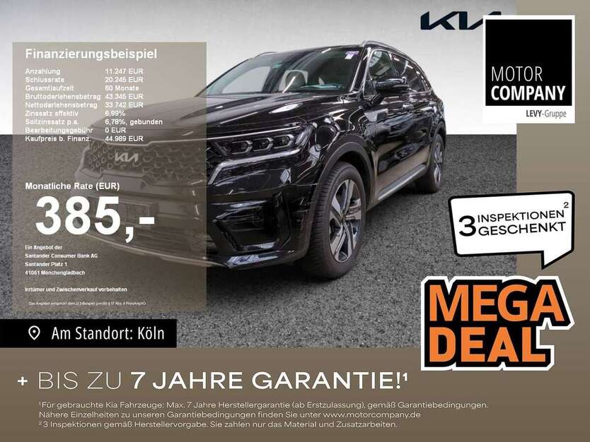 Kia Sorento 21.735 km 44.989 € Köln 50968