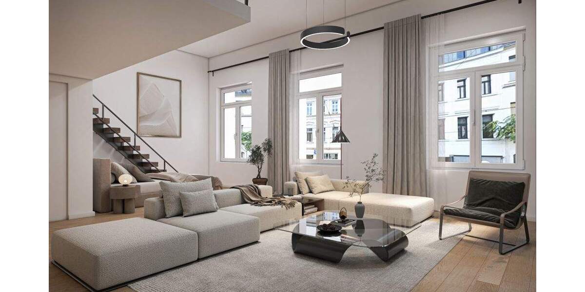 Etagenwohnung Bonn Zentrum - 1 Zimmer, 43 m&sup2;, 329.000&euro; | Angebot:25664062