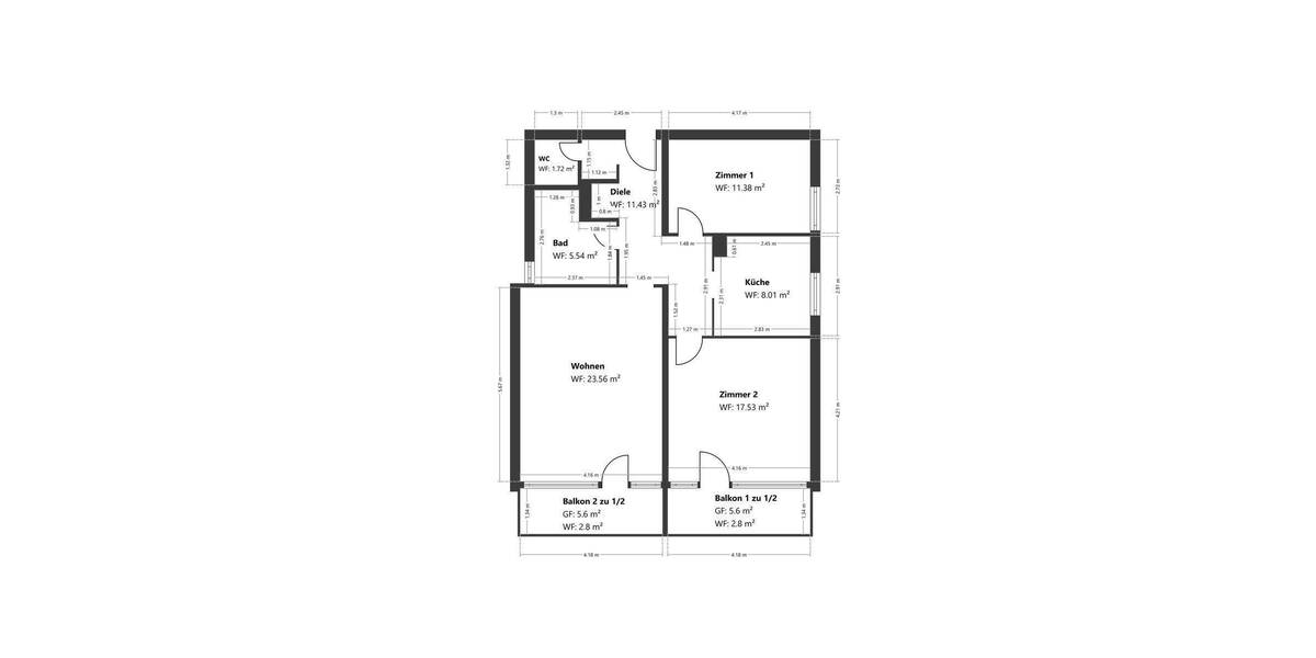 Einfamilienhaus Köln Zollstock - 3 Zimmer, 429.000&euro; | Angebot:26896455
