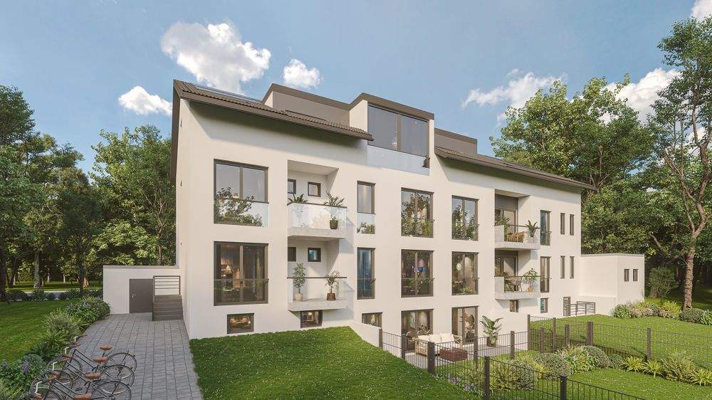 Neubau Top-Energieeffizienz in grüner Stadtrandlage 