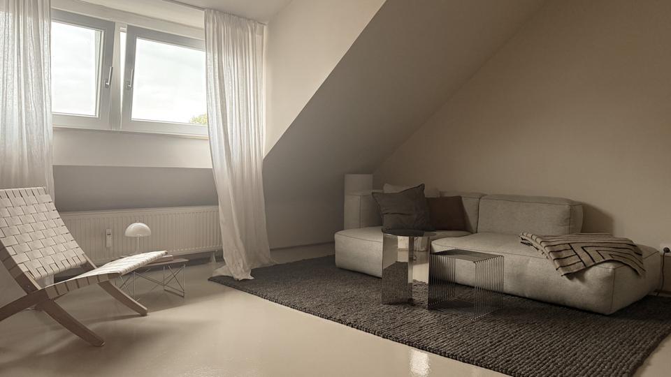 Dachgeschoßwohnung Köln Ehrenfeld - 2 Zimmer, 55 m&sup2;, 1.500&euro; | Angebot:25891440