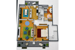Moderne 4-Zimmer-Dachgeschosswohnung mit 2 Balkonen - Dachgeschoßwohnung Königswinter | Angebot:26931493