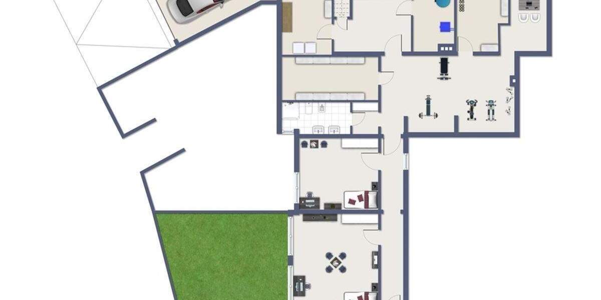 Einfamilienhaus Sankt Augustin Hangelar - 6 Zimmer, 251 m&sup2;, 2.600&euro; | Angebot:25796513