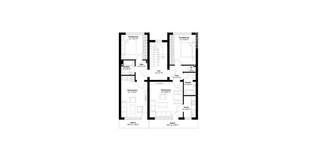 Mehrfamilienhaus, Wohnhaus Köln Altstadt-Süd - 2 Zimmer, 572 m&sup2;, 2.590.000&euro; | Angebot:25898560