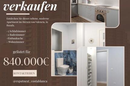 Luxus Wohnung zu verkauf in Ruzafa, Valencia zimmer