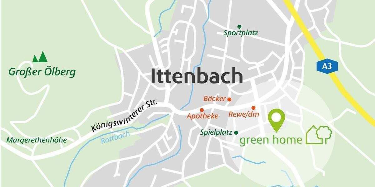 Doppelhaushälfte Königswinter Ittenbach - 5 Zimmer, 117 m&sup2;, 569.900&euro; | Angebot:25679628