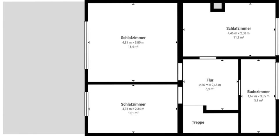 Reihenhaus Sankt Augustin - 4 Zimmer, 110 m&sup2;, 498.000&euro; | Angebot:24819129
