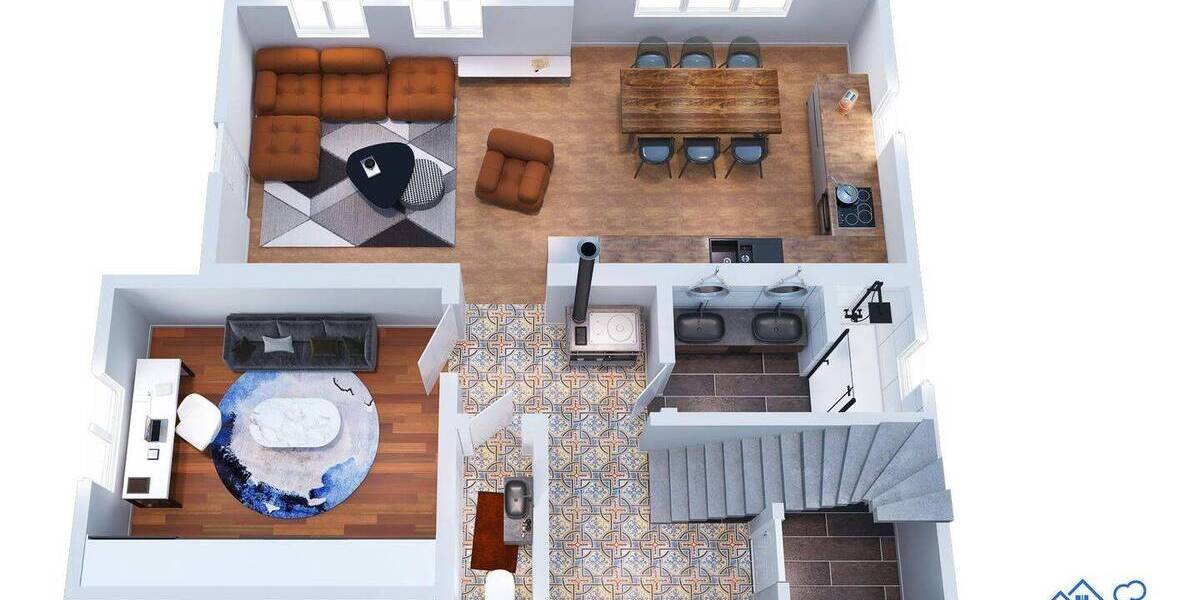 Einfamilienhaus Bonn Muffendorf - 5 Zimmer, 105 m&sup2;, 469.000&euro; | Angebot:26226254